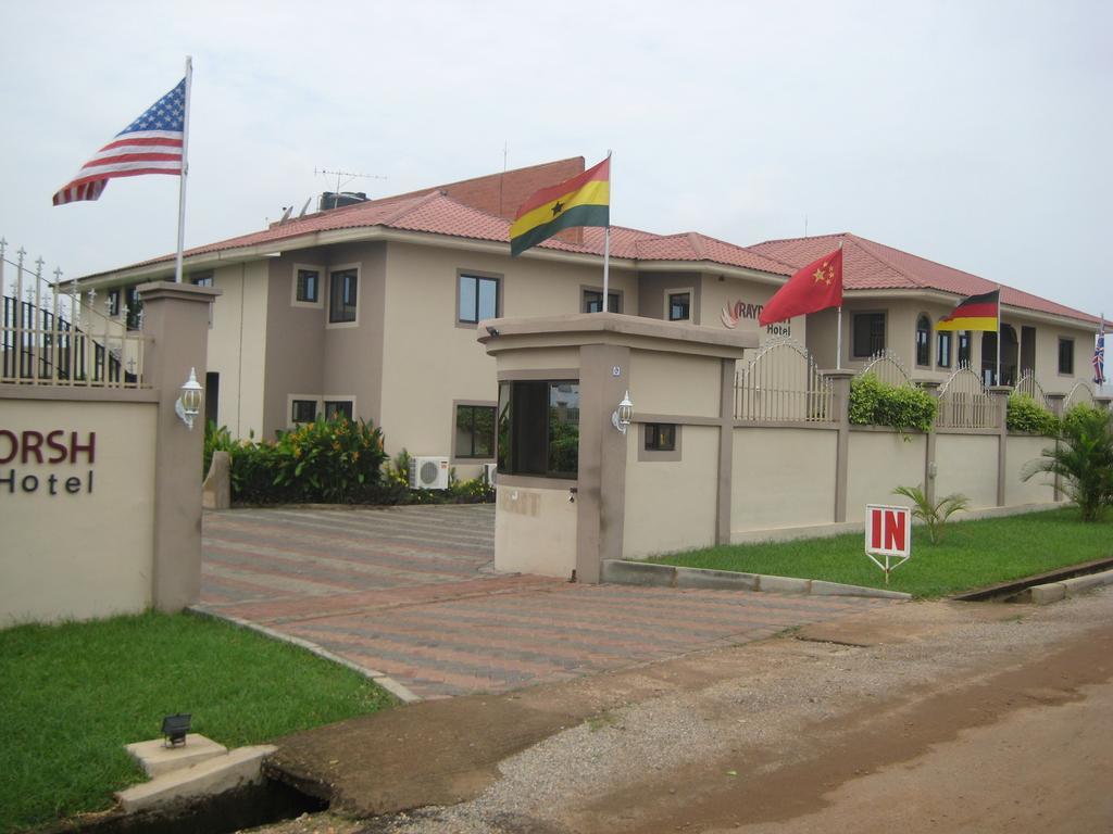 Rayporsh Hotell Accra Exteriör bild